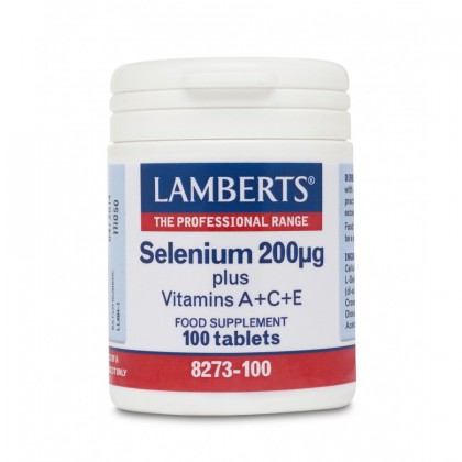 LAMBERTS SELENIUM A+C+E 100TABS